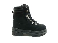 Çarıkçım Fermuarlı Kadın Botu Siyah 17 7645 - Thumbnail