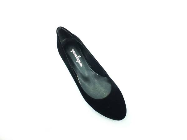 Çarıkçım Günlük Kadın Babet - Siyah-Süet - 101