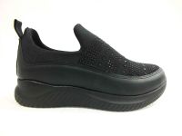 Çarıkçım Günlük Streç Ayakkabı Siyah 13 Y-0017 - Thumbnail