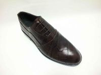 Çarıkçım Hakiki Deri Erkek Ayakkabı Kahverengi-Kroke 114 850 - Thumbnail