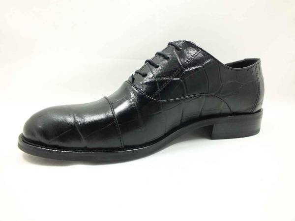 Çarıkçım Hakiki Deri Erkek Ayakkabı Siyah-Kroke 114 850 Çarıkçım Hakiki Deri Erkek Ayakkabı Siyah-Kroke 114 850