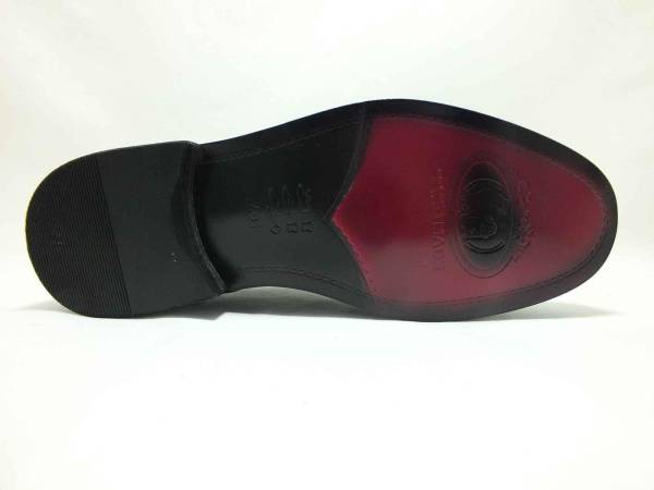 Çarıkçım Hakiki Deri Erkek Ayakkabı Siyah-Rugan 114 2239