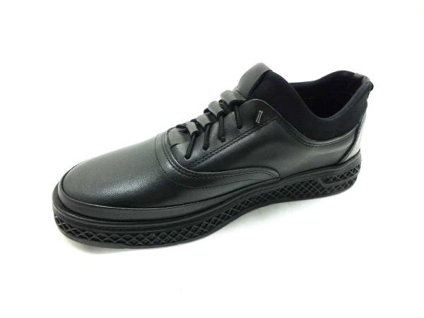 Çarıkçım Hakiki Deri Erkek Ayakkabısı Siyah 126 134