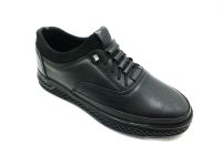 Çarıkçım Hakiki Deri Erkek Ayakkabısı Siyah 126 134 - Thumbnail