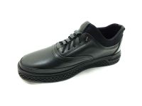 Çarıkçım Hakiki Deri Erkek Ayakkabısı Siyah 126 134 - Thumbnail