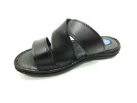 Çarıkçım Hakiki Deri Erkek Terliği Siyah 89 975 - Thumbnail