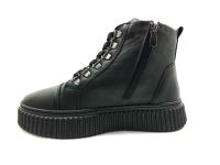 Çarıkçım Hakiki Deri Fermuarlı Bot Siyah 114 K780 - Thumbnail