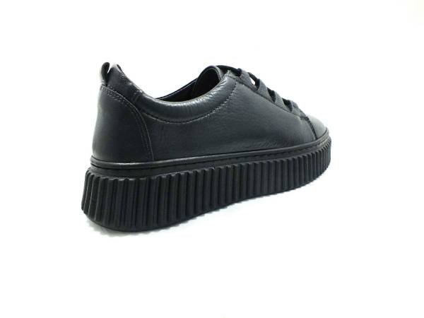 Çarıkçım Hakiki Deri Günlük Ayakkabı Antrasit 114 K755