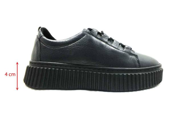 Çarıkçım Hakiki Deri Günlük Ayakkabı Antrasit 114 K755