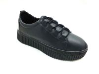 Çarıkçım Hakiki Deri Günlük Ayakkabı Antrasit 114 K755 - Thumbnail