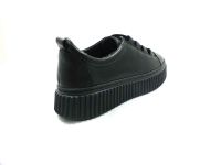 Çarıkçım Hakiki Deri Günlük Ayakkabı Siyah 114 K755 - Thumbnail