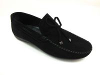 çarıkçım - Çarıkçım Hakiki Deri Günlük Erkek Ayakkabı Siyah-Nubuk 114 1114 (1)