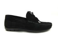 çarıkçım - Çarıkçım Hakiki Deri Günlük Erkek Ayakkabı Siyah-Nubuk 114 1114