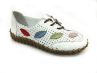 Çarıkçım Hakiki Deri Günlük Kadın Ayakkabısı Beyaz 114 671 - Thumbnail