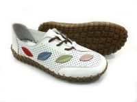 Çarıkçım Hakiki Deri Günlük Kadın Ayakkabısı Beyaz 114 671 - Thumbnail