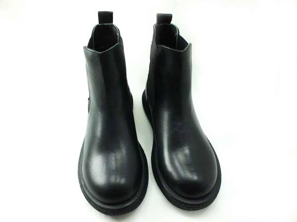 Çarıkçım Hakiki Deri Kadın Botu Siyah 114 K1003