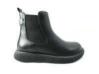 Çarıkçım Hakiki Deri Kadın Botu Siyah 114 K1003 - Thumbnail