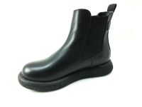 Çarıkçım Hakiki Deri Kadın Botu Siyah 114 K1003 - Thumbnail