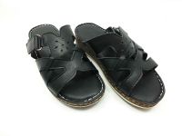 Çarıkçım Hakiki Deri Kadın Terliği Siyah 114 022 - Thumbnail