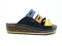 Çarıkçım Hakiki Deri Kadın Terliği Siyah 114 024 - Thumbnail