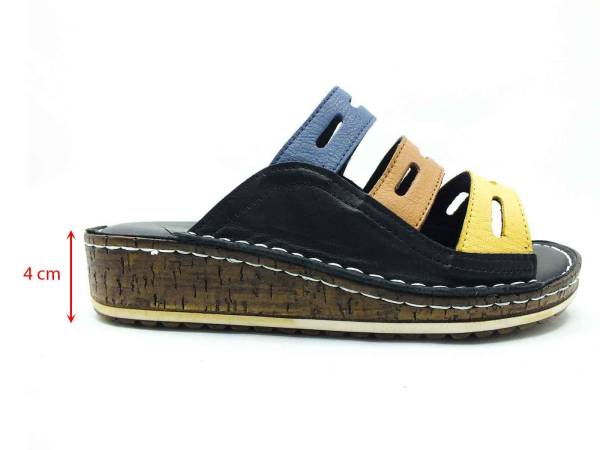 Çarıkçım Hakiki Deri Kadın Terliği Taba 114 024