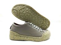 Çarıkçım Hakiki Deri Kauçuk Tabanlı Ayakkabı Gri 96 1111 - Thumbnail