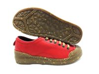 Çarıkçım Hakiki Deri Kauçuk Tabanlı Ayakkabı Kırmızı 96 1111 - Thumbnail