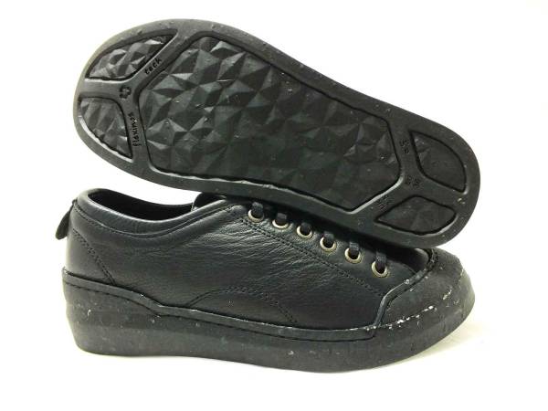 Çarıkçım Hakiki Deri Kauçuk Tabanlı Ayakkabı Siyah 96 1111 Çarıkçım Hakiki Deri Kauçuk Tabanlı Ayakkabı Siyah 96 1111