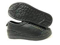 Çarıkçım Hakiki Deri Kauçuk Tabanlı Ayakkabı Siyah 96 1111 - Thumbnail