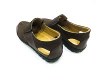 çarıkçım - Çarıkçım Hakiki Deri Yazlık Ayakkabı Kahverengi-Nubuk 05 922