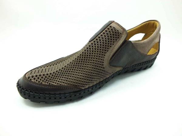 Çarıkçım Hakiki Deri Yazlık Ayakkabı Kum-Nubuk 05 922