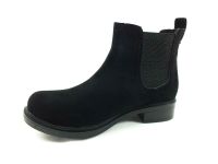 Çarıkçım Bağcıksız Kadın Bot - Siyah-Süet - 640-04 - Thumbnail