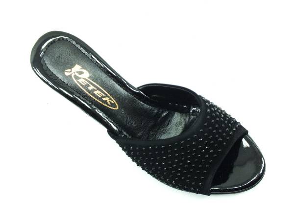 Çarıkçım Kadın Ev Terliği Siyah 19 60