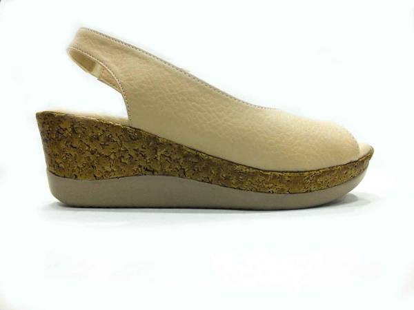 Çarıkçım Kadın Sandaleti Bej 133 A-05