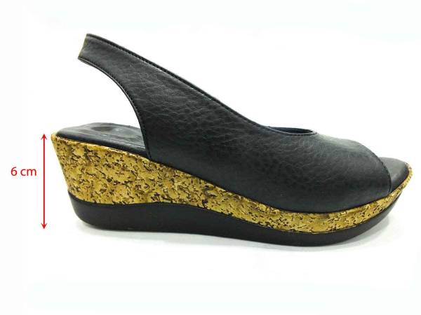Çarıkçım Kadın Sandaleti Siyah 133 A-05