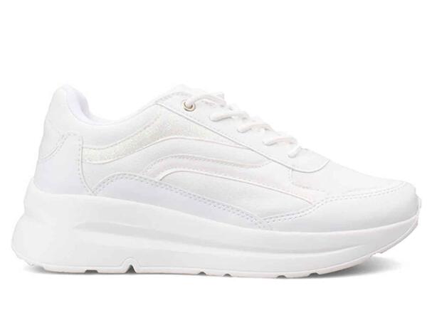 Çarıkçım Kadın Sneaker Ayakkabı Beyaz - 1