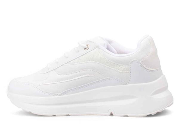 Çarıkçım Kadın Sneaker Ayakkabı Beyaz - 3
