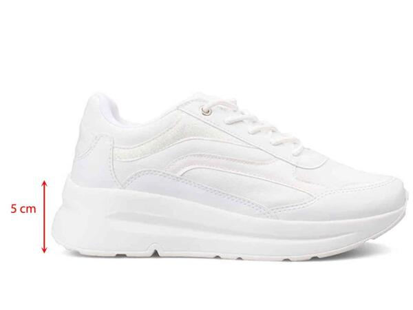 Çarıkçım Kadın Sneaker Ayakkabı Beyaz - 6