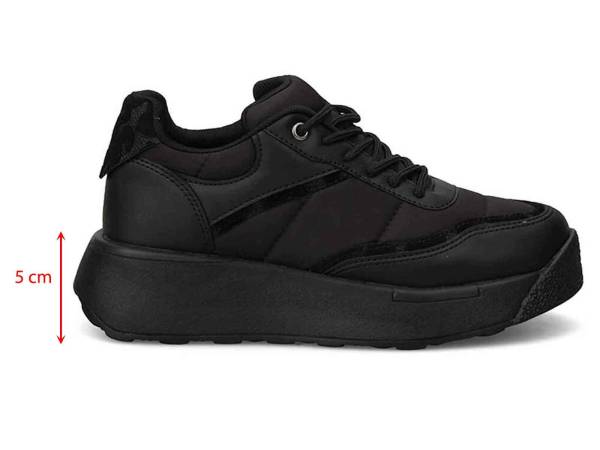 Çarıkçım Kadın Sneaker Ayakkabı Siyah 139 143