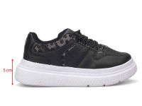 Çarıkçım Kadın Sneaker Ayakkabı Siyah-Beyaz 139 173 - Thumbnail