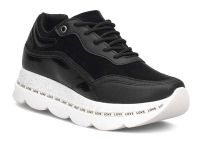 Çarıkçım Kadın Sneaker Ayakkabı Siyah-Beyaz - Thumbnail