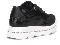 Çarıkçım Kadın Sneaker Ayakkabı Siyah-Beyaz - Thumbnail