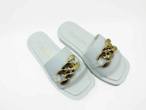 Çarıkçım Kadın Terliği Beyaz 118 14