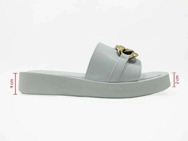 Çarıkçım Kadın Terliği Beyaz 118 14