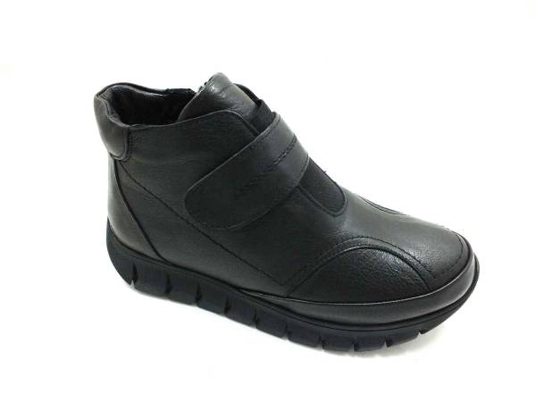 Çarıkçım Kemik Çıkığı Detaylı Ortopedik Bot Siyah 114 K805