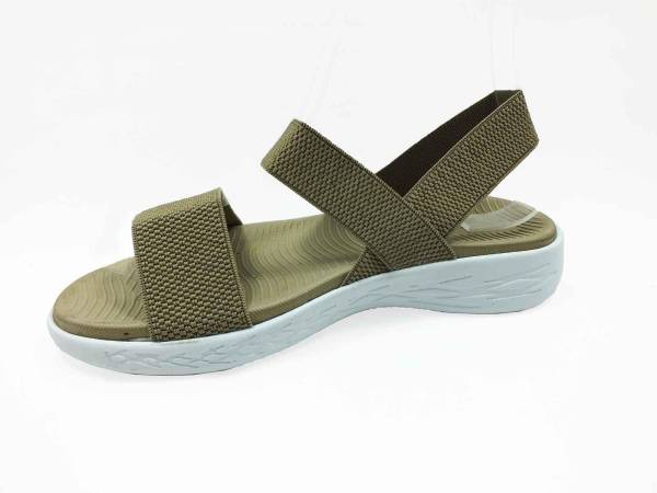 Çarıkçım Lastikli Hafif Kadın Sandalet Vizon 118 12