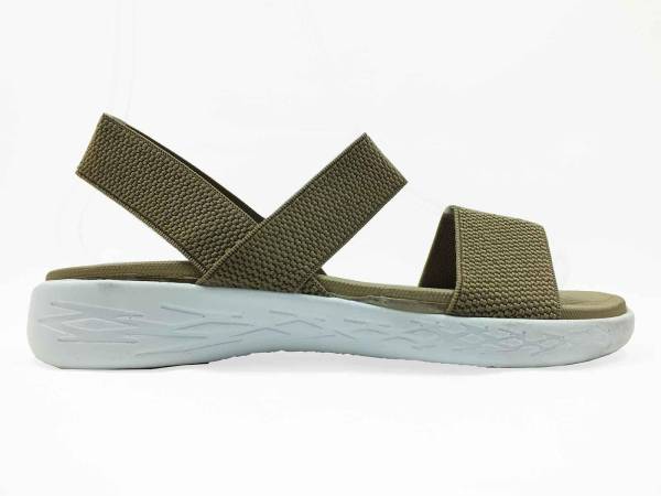 Çarıkçım Lastikli Hafif Kadın Sandalet Vizon 118 12