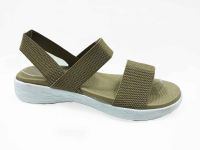 Çarıkçım Lastikli Hafif Kadın Sandalet Vizon 118 12 - Thumbnail