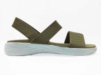 Çarıkçım Lastikli Hafif Kadın Sandalet Vizon 118 12 - Thumbnail