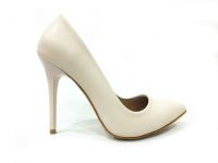 Çarıkçım Stiletto Kadın Ayakkabı Ekru 114 1519 - Thumbnail